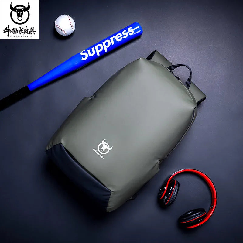 Men School Bag Laptop Backpack Sports Daypacks Waterproof Shoulder Bags Anti-thief Large Capacity Travel Bag for 15" Laptops