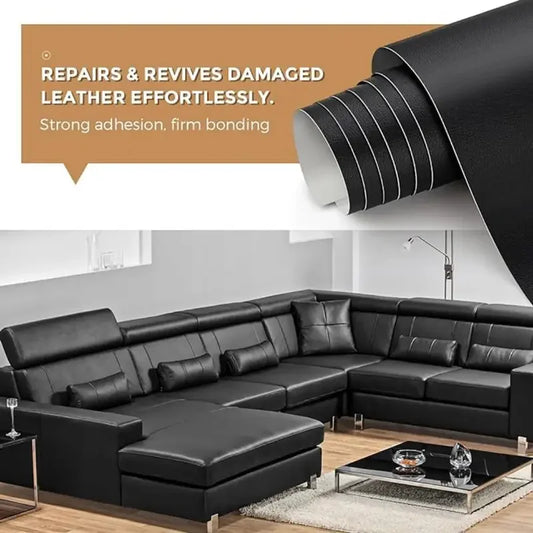 Self Adhesive Synthetic Leather Repair 53.94inch Adhesive SofaRepair Chair Seat Refurbishment Motorcycle Multifunctional Repair