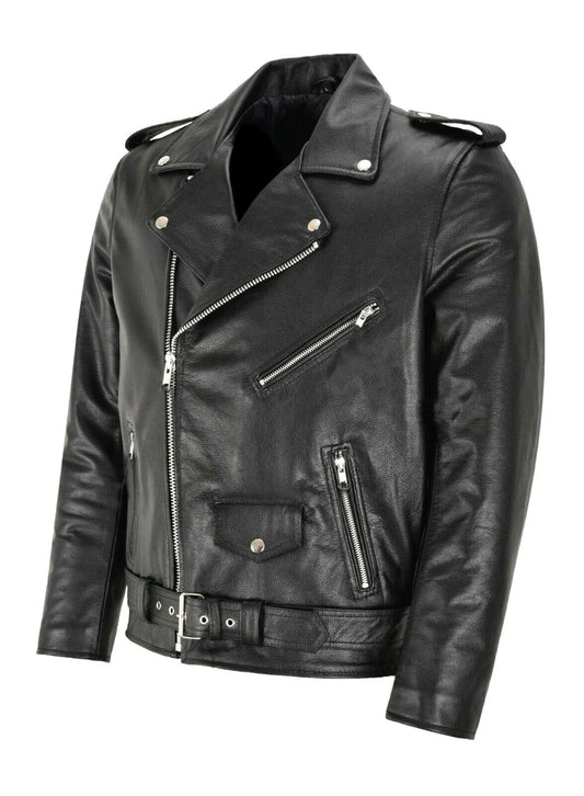 Men Pu Leather Jacket Motorcycle Fashion Slim Fit Stand Collar Pu Jacket Male Anti-Wind Motorcycle Lapel Diagonal Zipper Jackets