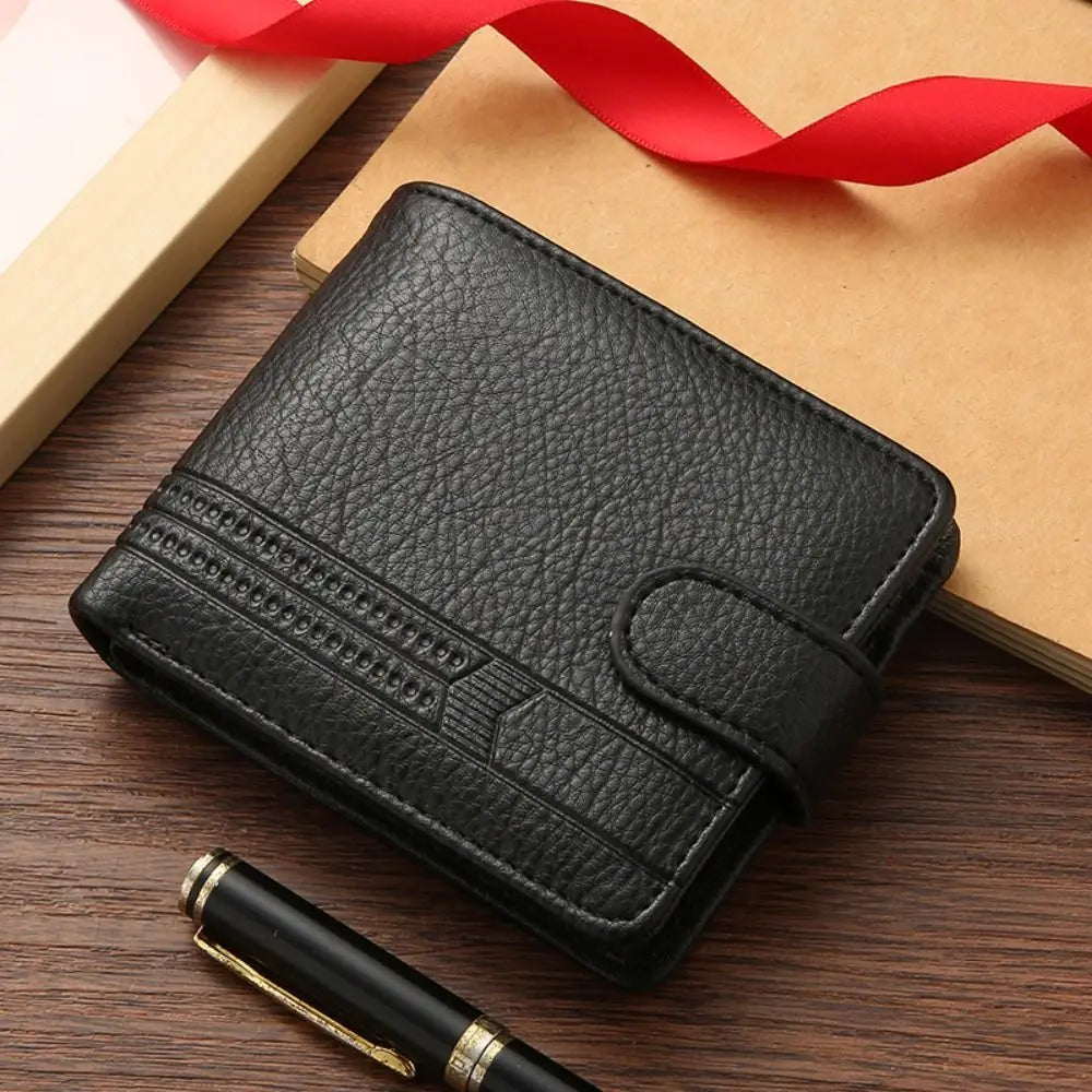 Leather Wallet for Men Credit/Debit Card Slots Wallets Men Suitable for Daily Casual and Business Use for Daily Casual Business