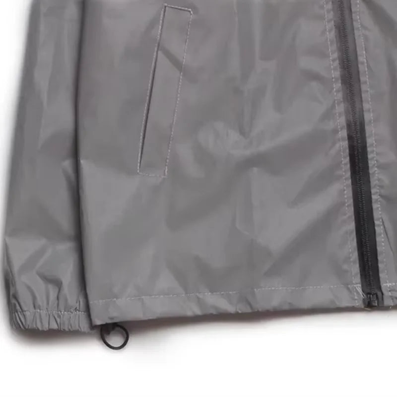 New Men / Women Full Reflective Jacket Night Shiny Zipper Harajuku Windbreaker Jackets Hooded Hip-hop Streetwear Coats Male