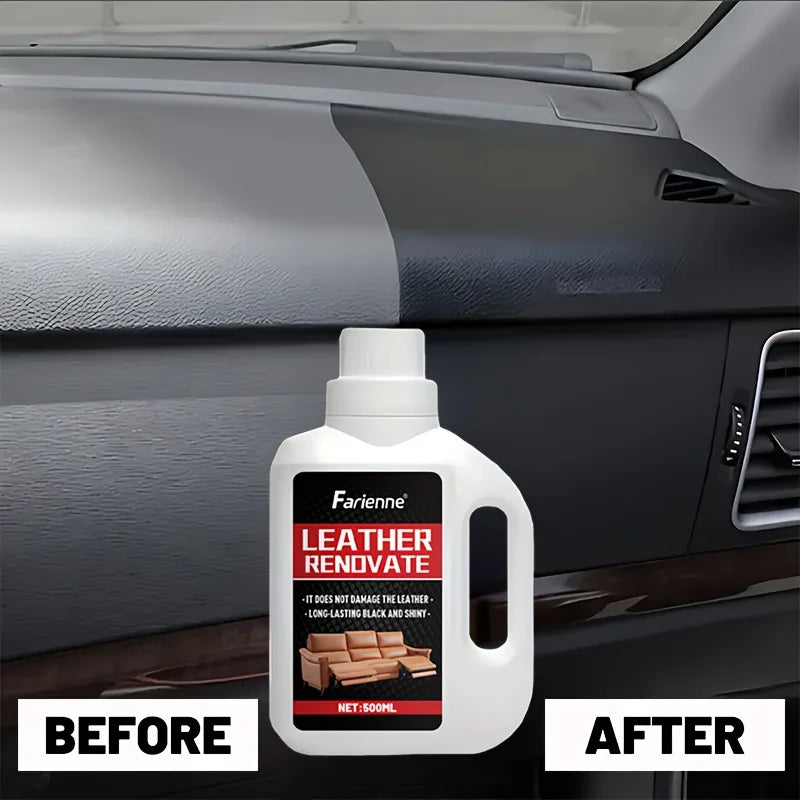 500ML Leather Care Cream, Restores Various Leathers, Car Seats, Sofas,Jackets,Shoes,All Colors Bags,Leather Clothing Maintenance