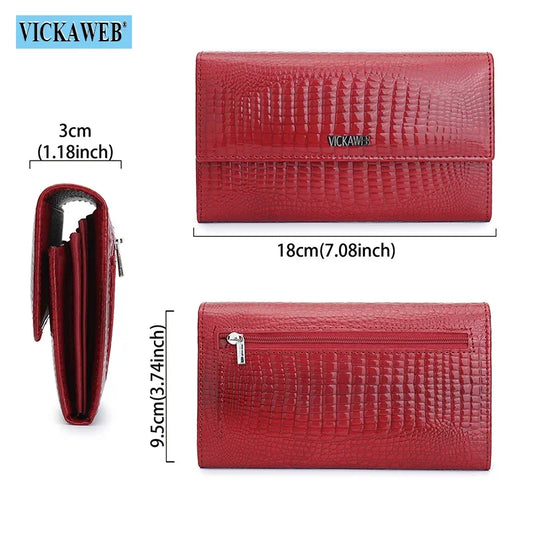 PU Patent Leather Wallet Women Purse Magnetic Ladies Hasp Wallets Fashion Money Bag Portefeuille Homme billetera hombre