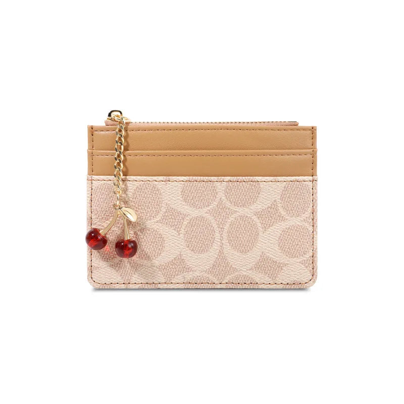 Luxury Design Wallets for Women Multi-Function Card Holder PU Leather Female Small Card Bag Short Women's Purse