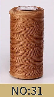 1mm 150D Leather Waxed Thread Cord for DIY Handicraft Tool Hand Stitching Thread 50 Meters Flat Waxed Sewing Line