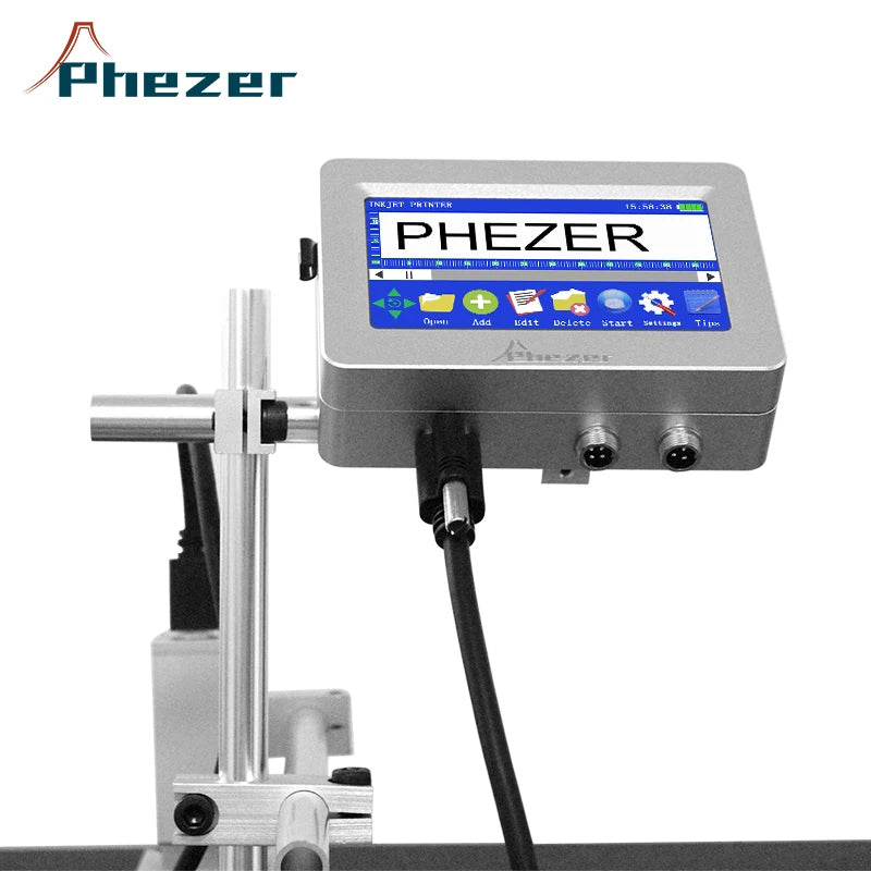 Portable Handheld Inkjet Batch Code Printer Hand Jet Handy Printer for Color Logo Printing