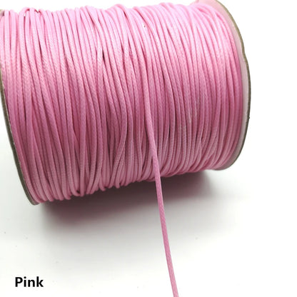 5 yards 1.5mm Waxed Thread For DIY Jewelry Making  String Rope  Leather Sewing Hand Wax Stitching #RoLi