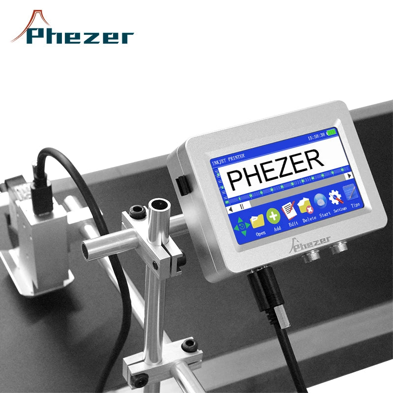 Portable Handheld Inkjet Batch Code Printer Hand Jet Handy Printer for Color Logo Printing
