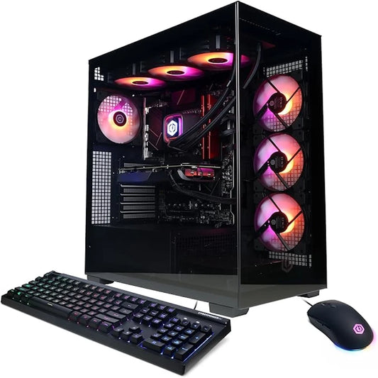 BRANDNEW CYBERP0WERPC Gamer Xtreme VR GamingPC, Intel Core i9-14900KF 3.2GHz 12GB, 32GB DDR5, 2TB PCIe Gen4 SSD,GeForce RTX 4070