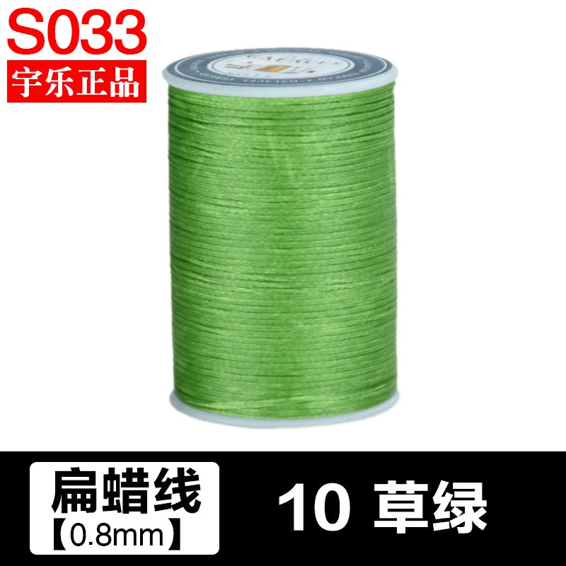 90m 0.8mm Waxed Thread Repair Cord String Sewing Leather Hand Wax Stitching DIY Thread For Case Arts Crafts Handicraft Tool