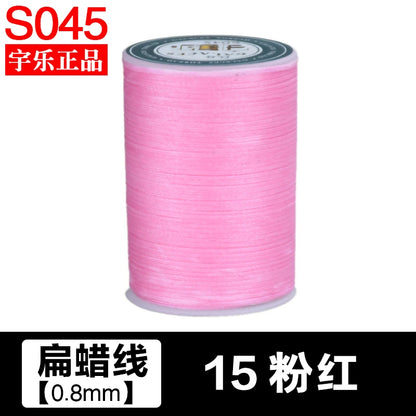90m 0.8mm Waxed Thread Repair Cord String Sewing Leather Hand Wax Stitching DIY Thread For Case Arts Crafts Handicraft Tool