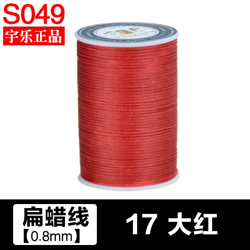90m 0.8mm Waxed Thread Repair Cord String Sewing Leather Hand Wax Stitching DIY Thread For Case Arts Crafts Handicraft Tool
