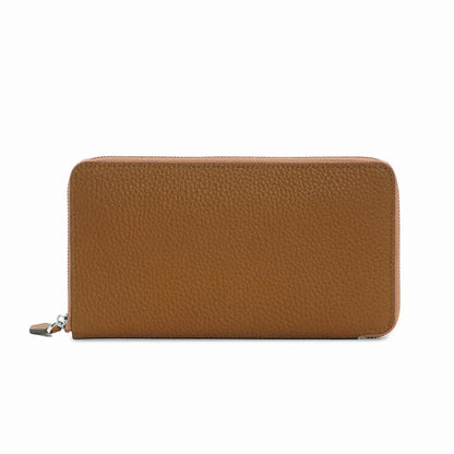 All Leather Women Wallet Long Zipper Luxury Designer Large Capacity Thin Phone Clutch Purse Credit Card Money Bag with Gift Box