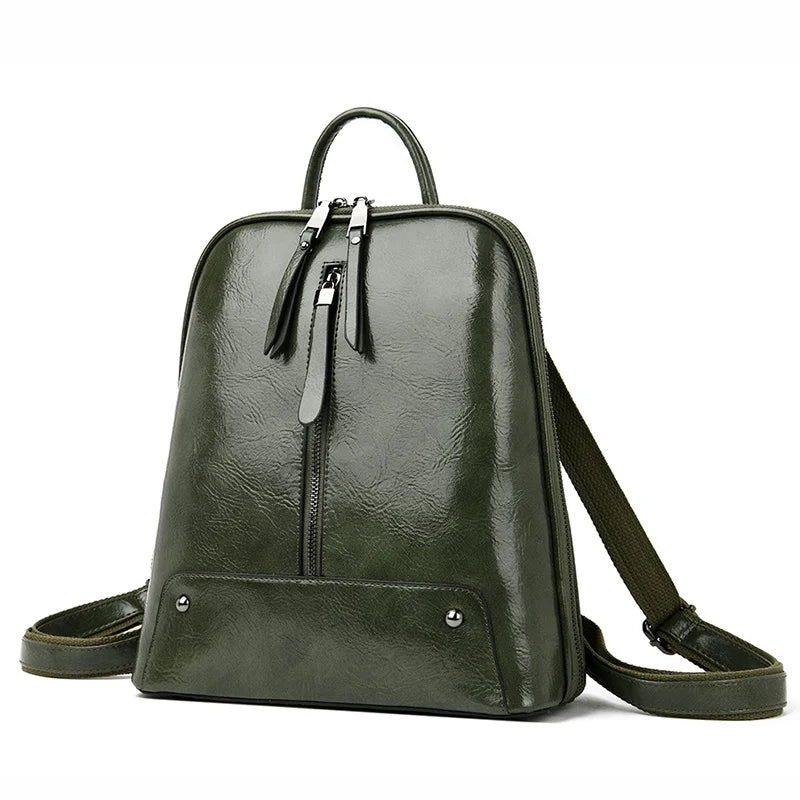 Women Leather Backpack Fashion Backpack Purse Female Travel Shoulder Bag Large Capacity School Bags for Teenage Girl Sac a Dos