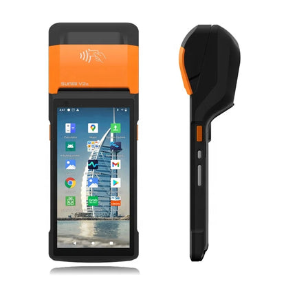 SUNMI V2S Handheld Android Pos Systems All in One Mini Offline Pos Machine