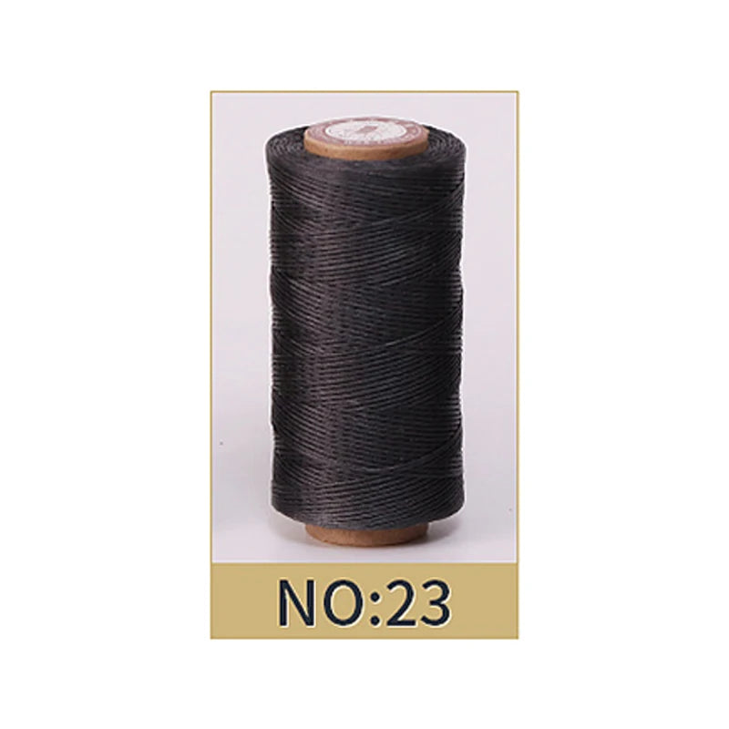 50M 0.8Mm Thickness Waxed Thread For Leather Waxed Cord For Diy Handicraft Tool Hand Stitching Thread Flat Waxed Sewing Line