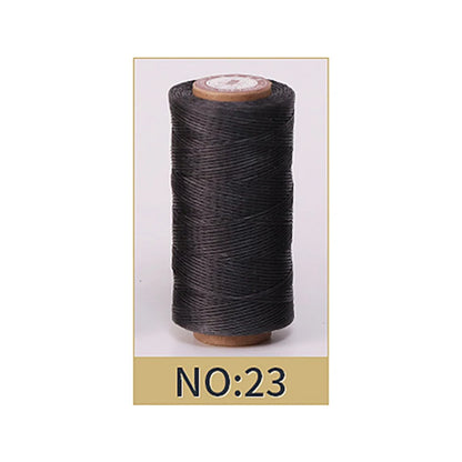 50M 0.8Mm Thickness Waxed Thread For Leather Waxed Cord For Diy Handicraft Tool Hand Stitching Thread Flat Waxed Sewing Line