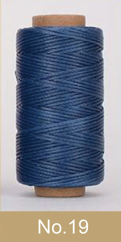 50m 0.8mm Leather Sewing Waxed Thread Wax Cord String Hand Stitching Craft DIY