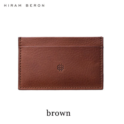 Leather Card Holder Men Minimalist Wallet Vegetable Tanned Leather Case For Cards Custom Gift Dropship