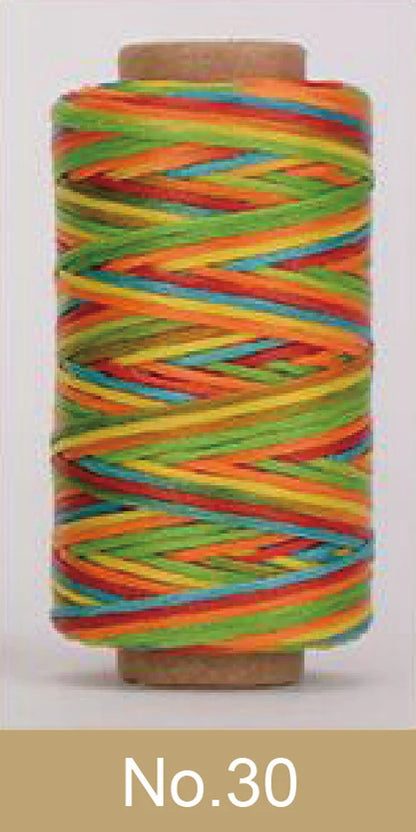 50m 0.8mm Leather Sewing Waxed Thread Wax Cord String Hand Stitching Craft DIY