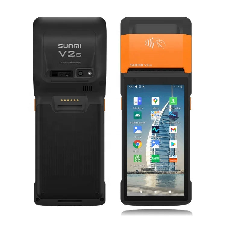 SUNMI V2S Handheld Android Pos Systems All in One Mini Offline Pos Machine