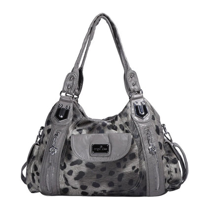 Brand Luxury Women Handbags 2021 High Quality Soft Leather Shopping Tote Bag Multifunction Large Capacity Messenger Shoulder Bag