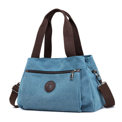 Women's Canvas Bag Handbags Shoulder Bags Messenger Bags Crossbody Bags Tote Large Capacity Work Bags bags for women