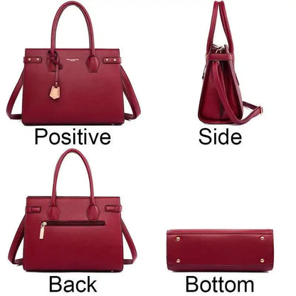 Genuine Brand Handbags For Women 2025 Ladies Hand Bag Female Leather Shoulder Top-Handle Crossbody Bags Casual Tote Sac сумка