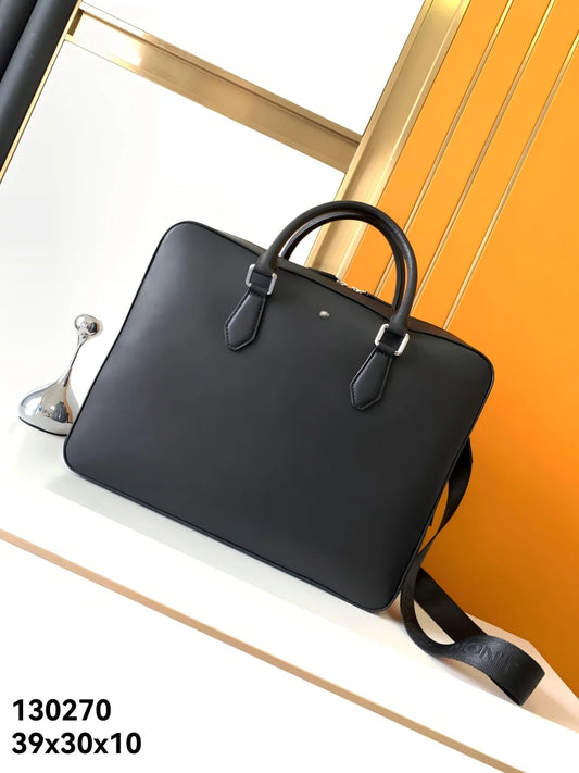 Bag  Premium Genuine Leather Briefcase for Men, New Fashion Business Casual Handbag & Laptop Bag