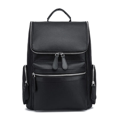 Alligator Leather Men's Backpack Business Laptop Bag Men Large Capacity Travel Backpacks Schoolbag Rucksack Student School Bag