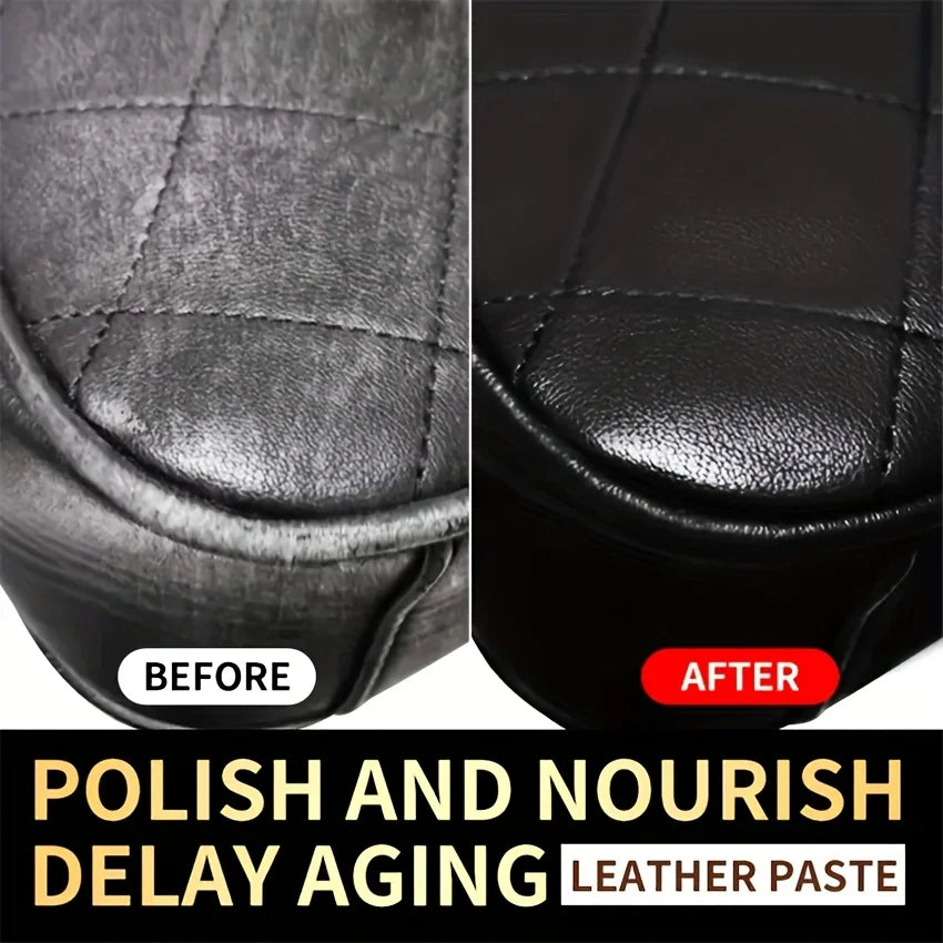 Leather Care Paste, Universal Model, Nourishing Shine Conditioner for Shoes, Maintenance Oil, Leather Protection Cream