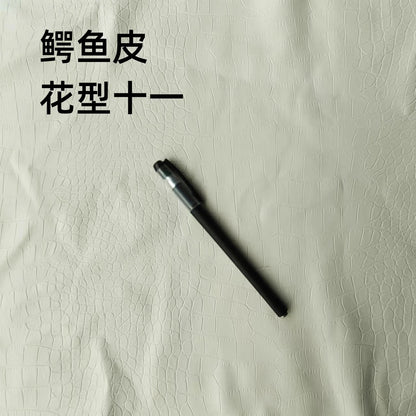 Thickened Crocodile Grain Leather Fabric Handmade DIY PU Leather Background Decoration Clothing Home Textile Cloth Sewing