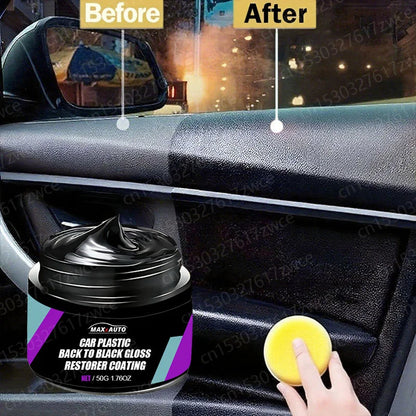 Car Universal Leather and Plastic Repair Polishing Wax Automotive interior reconditioning cream for leather/plastic/rubber care