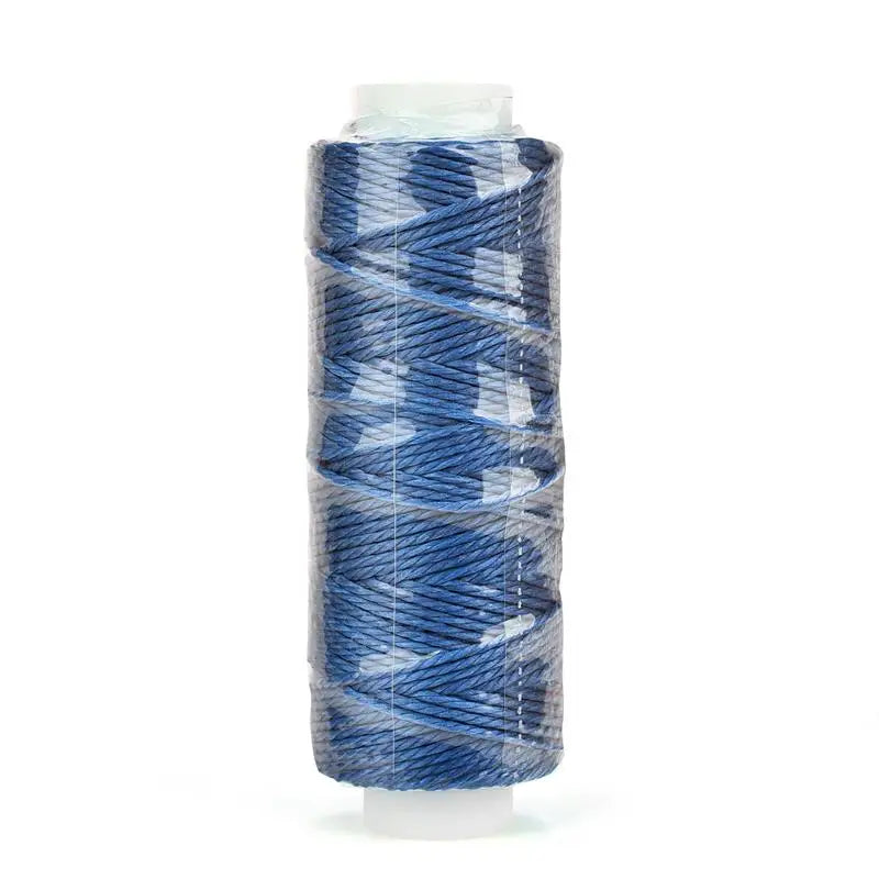 0.65mm Leather Waxed Thread Cord Polyester Coated Sewing Thread DIY Handmade Leather Stitching Rope Bracelets Jewelry 25M