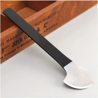 1PC Leather Cutting Knife Tool Leather Craft Skiving Sharp Handle Knife Leathercraft Handwork DIY Tool