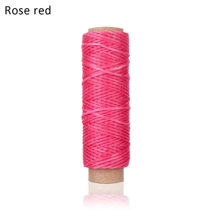 30m/roll 150D Flat DIY Hand Stitching Leather Sewing Line Waxed Thread Cord