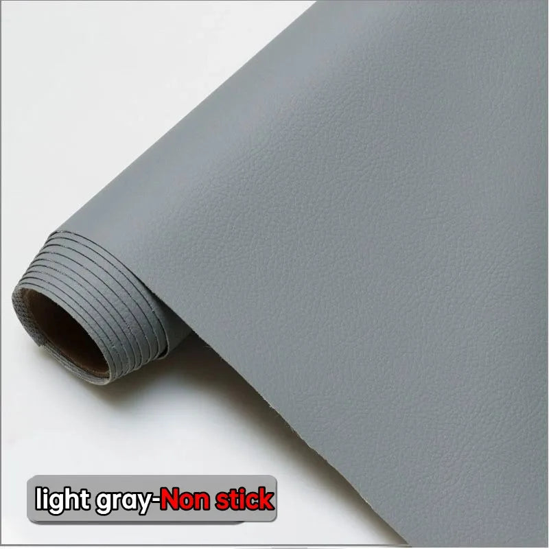 Non-stick Leather Fabric for Sofa Sewing Faux Leather Fabric Synthetic Material Arts Leathercraft DIY Large Size 1.6 Meters Wide
