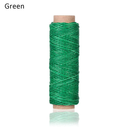 30m/roll 150D Flat DIY Hand Stitching Leather Sewing Line Waxed Thread Cord