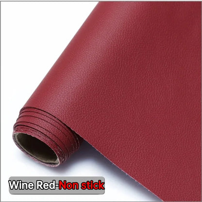 Non-stick Leather Fabric for Sofa Sewing Faux Leather Fabric Synthetic Material Arts Leathercraft DIY Large Size 1.6 Meters Wide