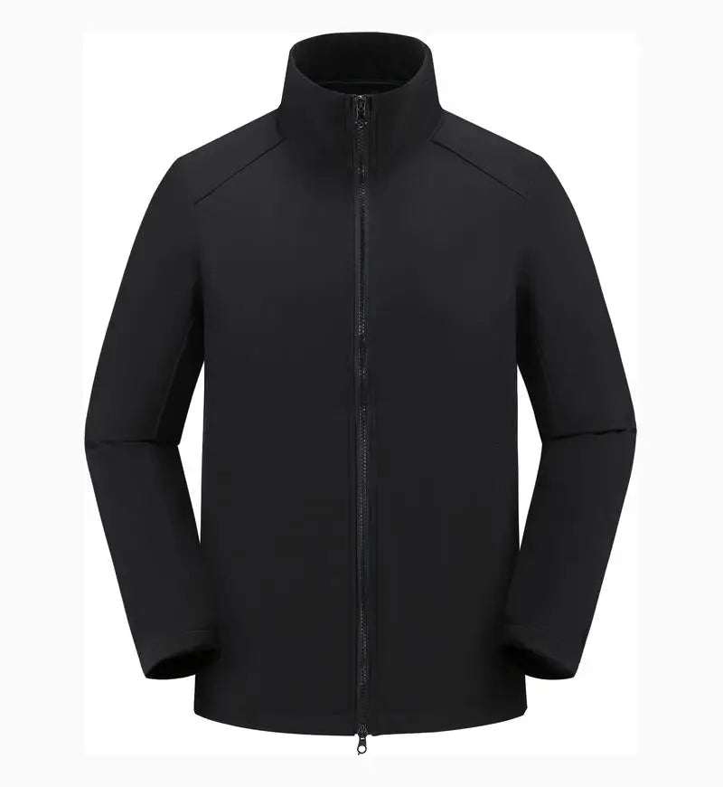 Outdoor Tactical Soft Shell Jacket Men And Women Plus Velvet Thickened Handsome Tough Guy Waterproof Jacket Diy Logo Ls-c615