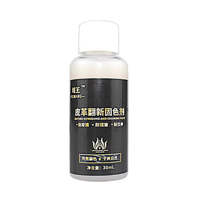 50ml Leather Paint Shoe Cream Coloring for Bag Sofa Car Seat Scratch Brown Leather Dye Repair Restoration Color Change Paint