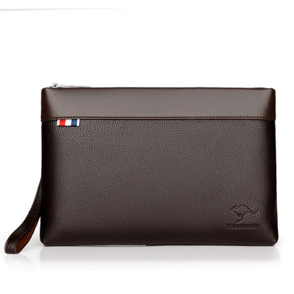 Fashion Leather Clutch Bag Large Capacity Portable Card Holder Handbag Multi-card Coin Purse Money Bag For Men