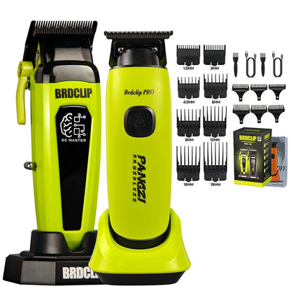 BRD 106 107 609 BRDCLIP Professional Electric Hair Clipper Hair Trimmer DLC Blade with Base 7500RPM 8000RPM 7000RPM Barber Set