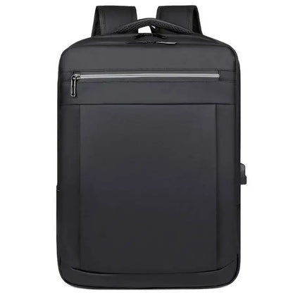 Men's Laptop Storage Double Shoulder Bags Water-Resistant Multi-Layer Storage Backpack Large Capacity Business Travel Backpack