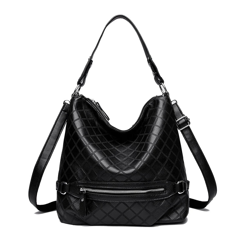 Genuine Brand High Quality Leather Casual Tote Luxury Handbags Women Bags Designer Shoulder Underarm Bags for Women Bucket Sac