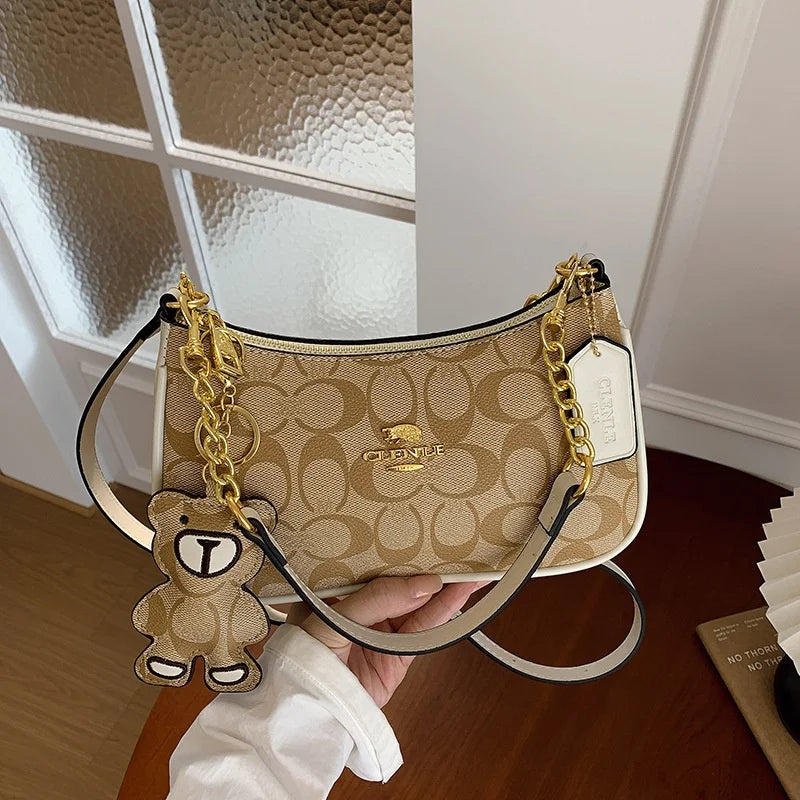 High-End Style Handbag For Women 2026 New Model Unique And Fashionable Trendy Retro Simple And Elegant Small Square Bag Classics