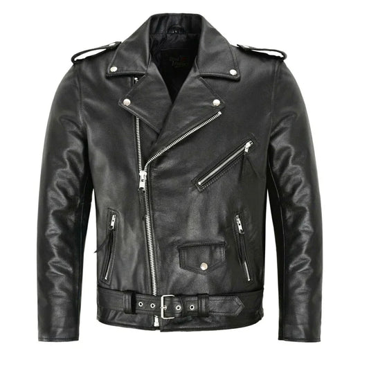 2024 Mens Fashion Leather Jacket Slim Fit Stand Collar PU Jacket Male Anti-wind Motorcycle Lapel Diagonal Zipper Punk Jackets