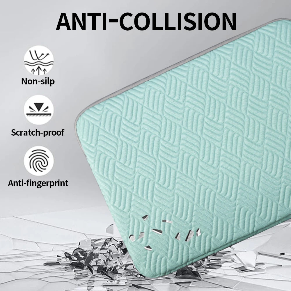 13/14/15/16 Inch Fashionable leather laptop bag For Laptop Cover for MacBook Air Pro Tablet Pouch Bag Fashion Notebook Soft Case