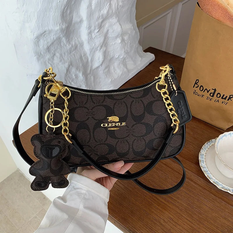High-End Style Handbag For Women 2026 New Model Unique And Fashionable Trendy Retro Simple And Elegant Small Square Bag Classics