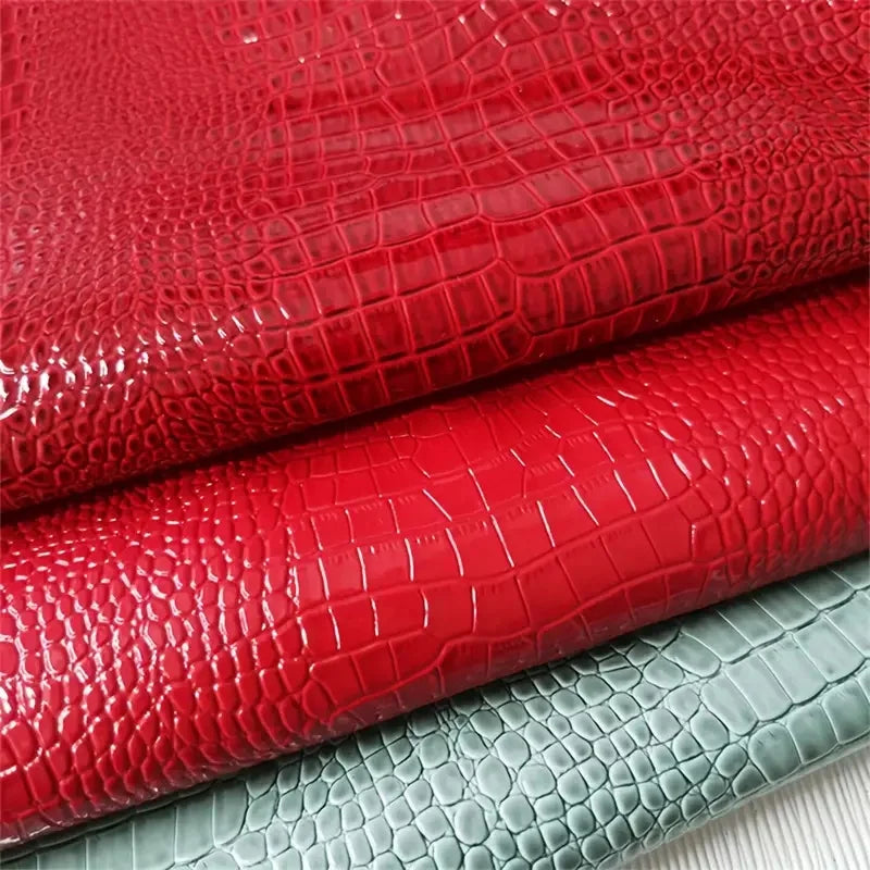 Crocodile Texture Self Adhesive Artificial Leather Repair Patch Repairing Sofas Furniture Seats DIY Leather Synthetic Leather